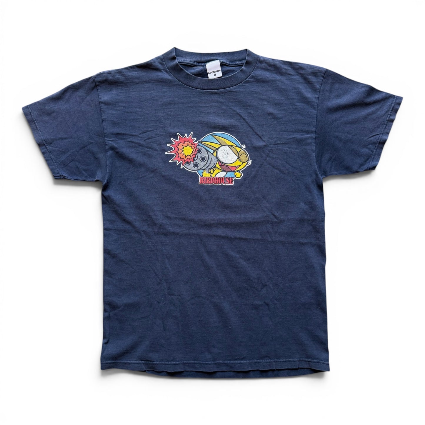 00's Birdhouse T-Shirt Navy