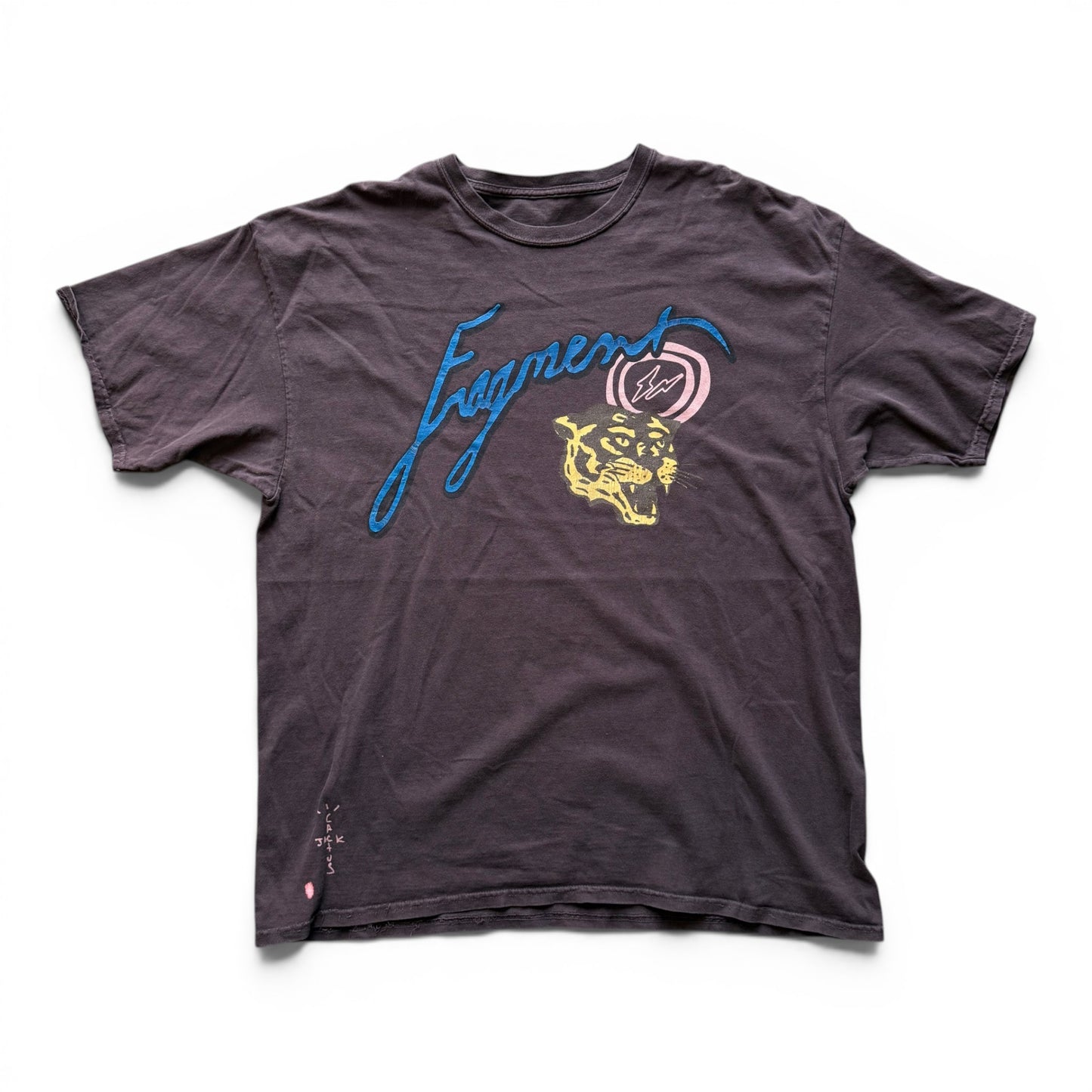 Travis Scott Fragment T-Shirt Brown