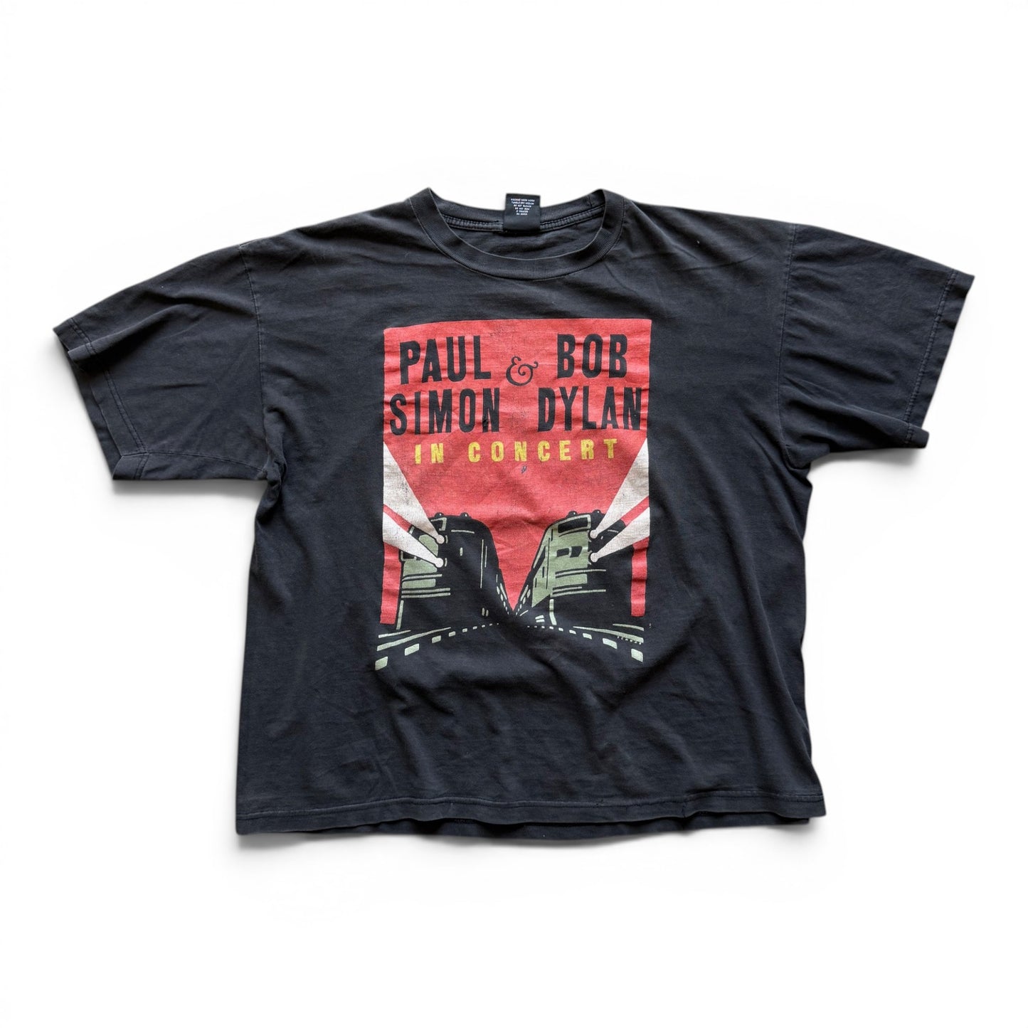 90's Paul Simon & Bob Dylan Concert T-Shirt