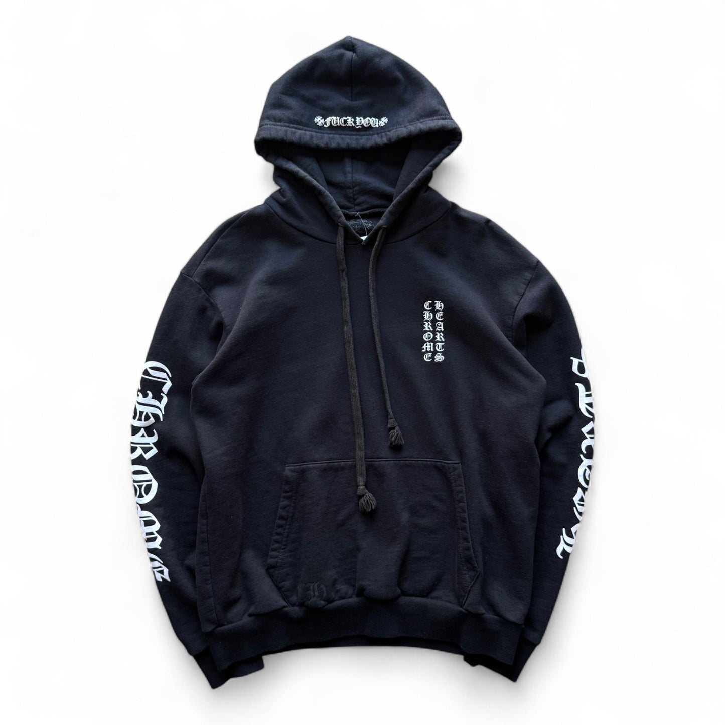 Chrome Hearts Vertical Logo Hoodie