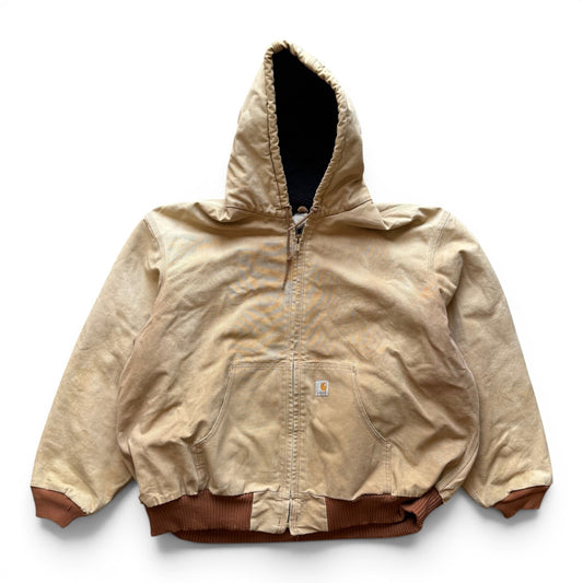 00's Carhartt Hooded Jacket Tan