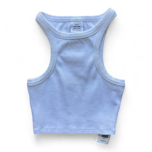 Vetements White Embroidered Women's Tank Top