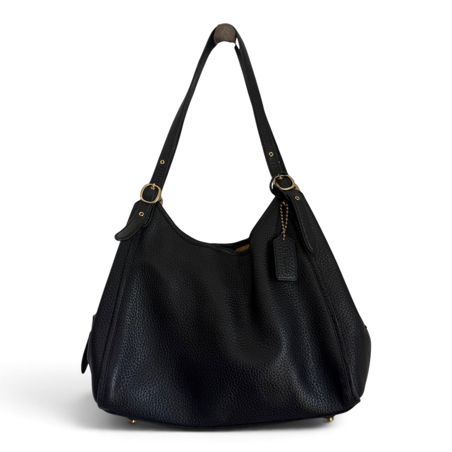 00's Coach Leather Purse Black