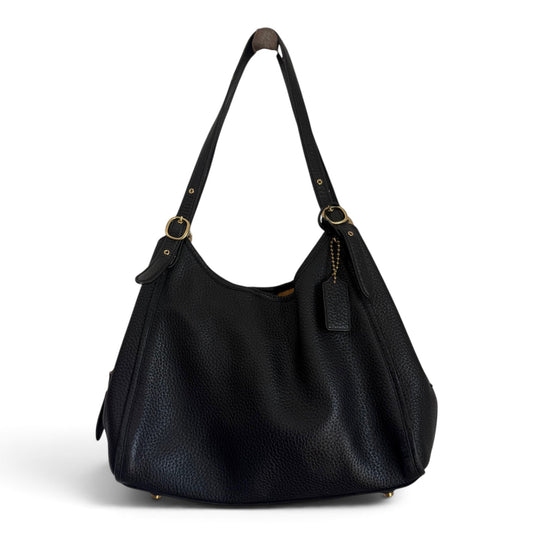 00's Coach Leather Purse Black