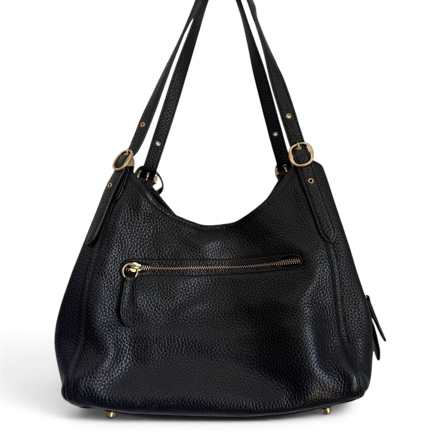 00's Coach Leather Purse Black