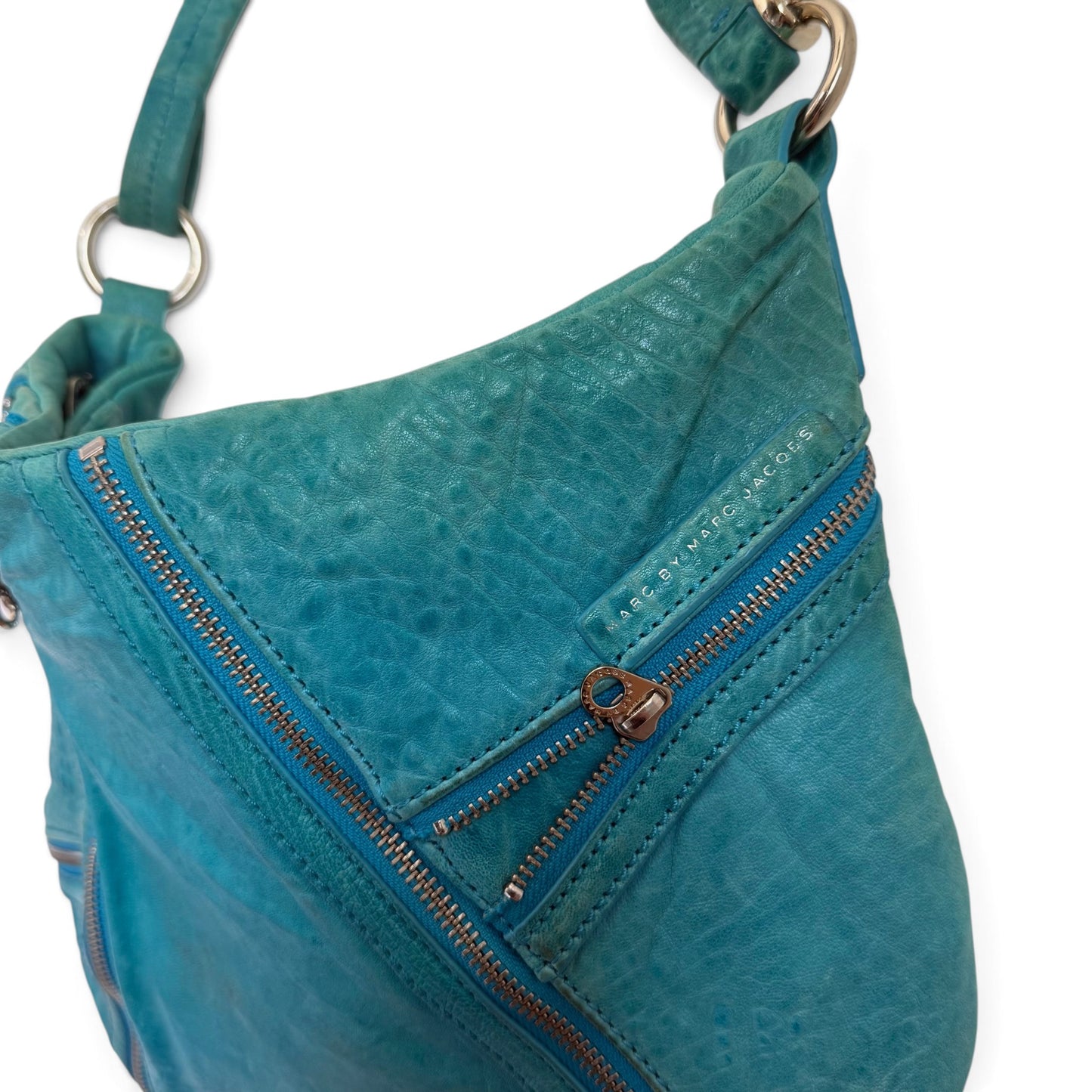 00's Marc Jacobs Leather Purse Aqua Teal