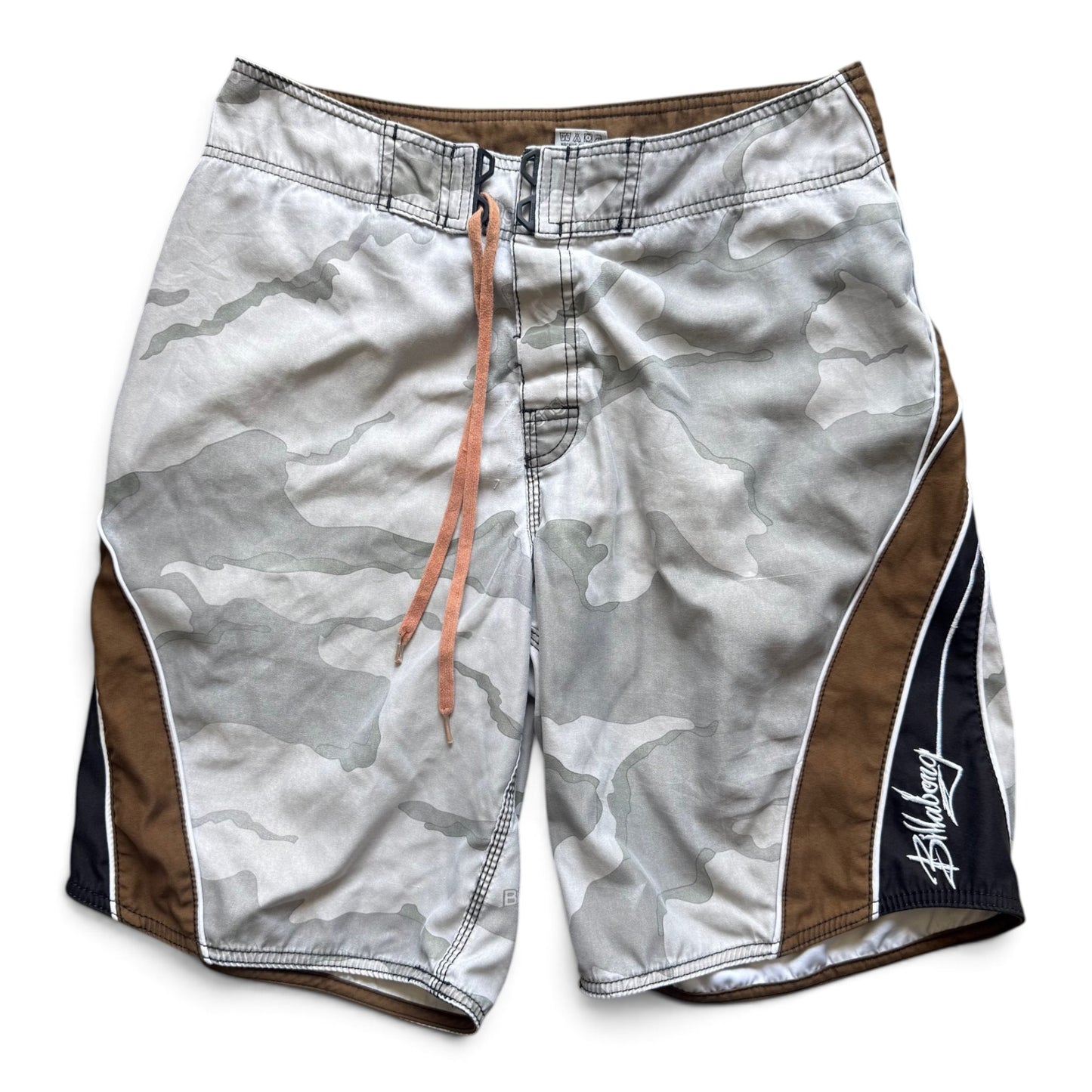 00's Billabong Snow Camo Board Shorts
