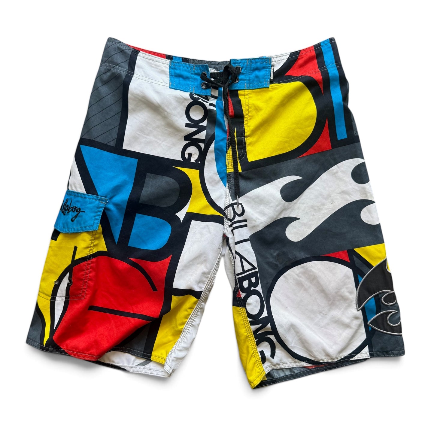 00's Billabong Color-block Board Shorts