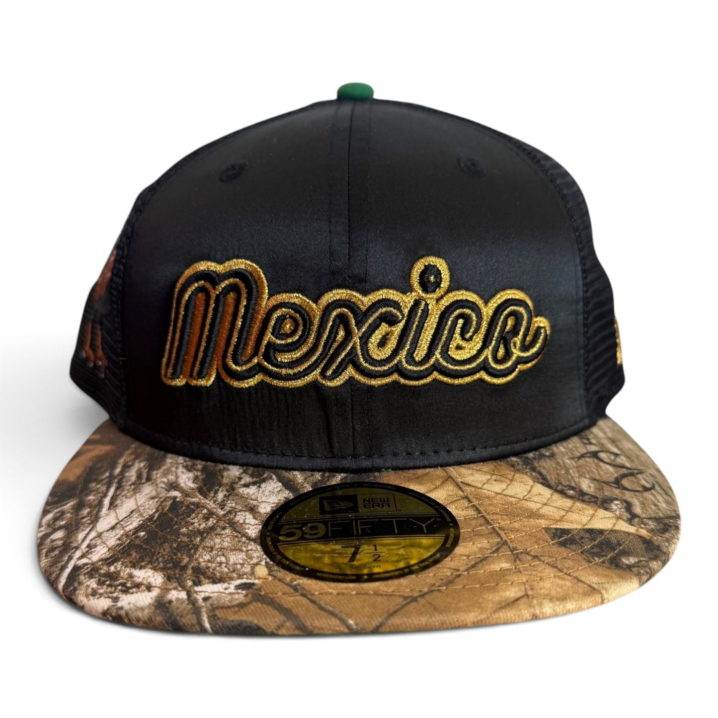 New Era Mexico Camo Brim Fitted Hat