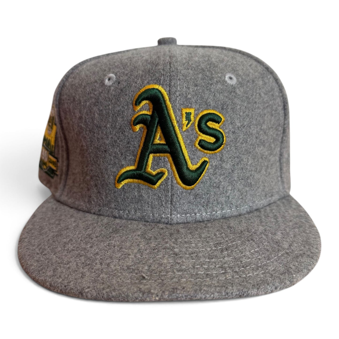 New Era Athletics Wool Fitted Hat