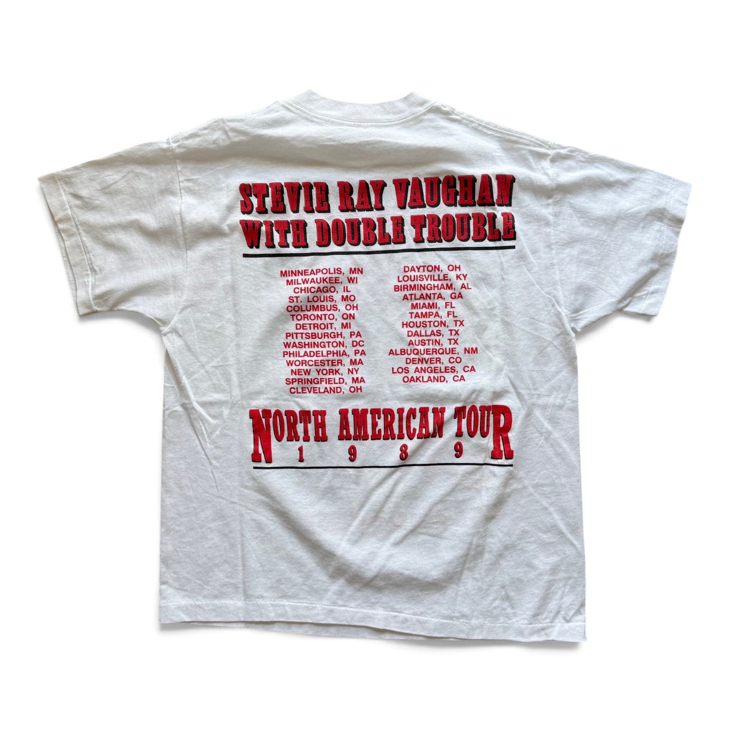1989 Stevie Ray Vaughan T-Shirt