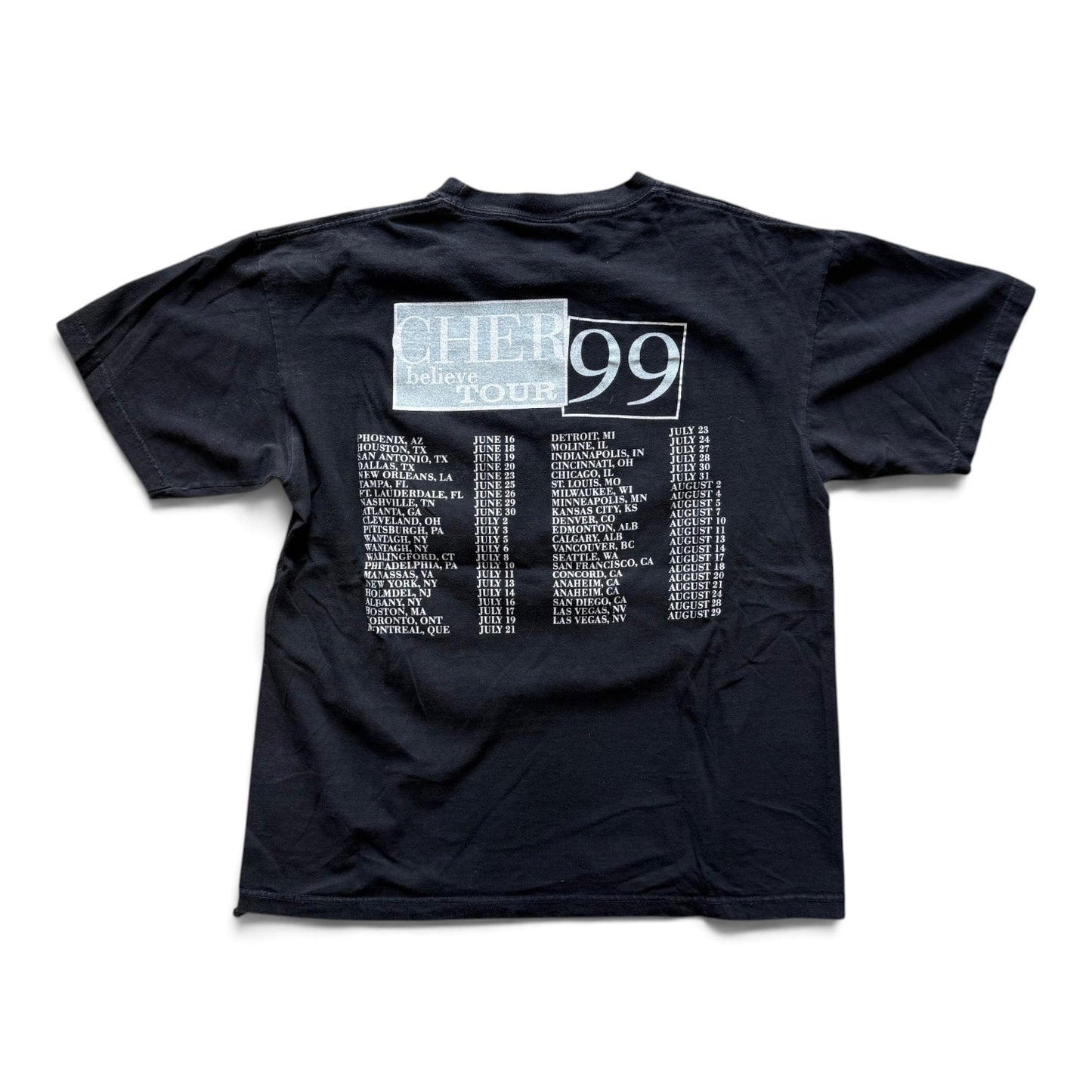 1999 Cher Believe Tour T-Shirt