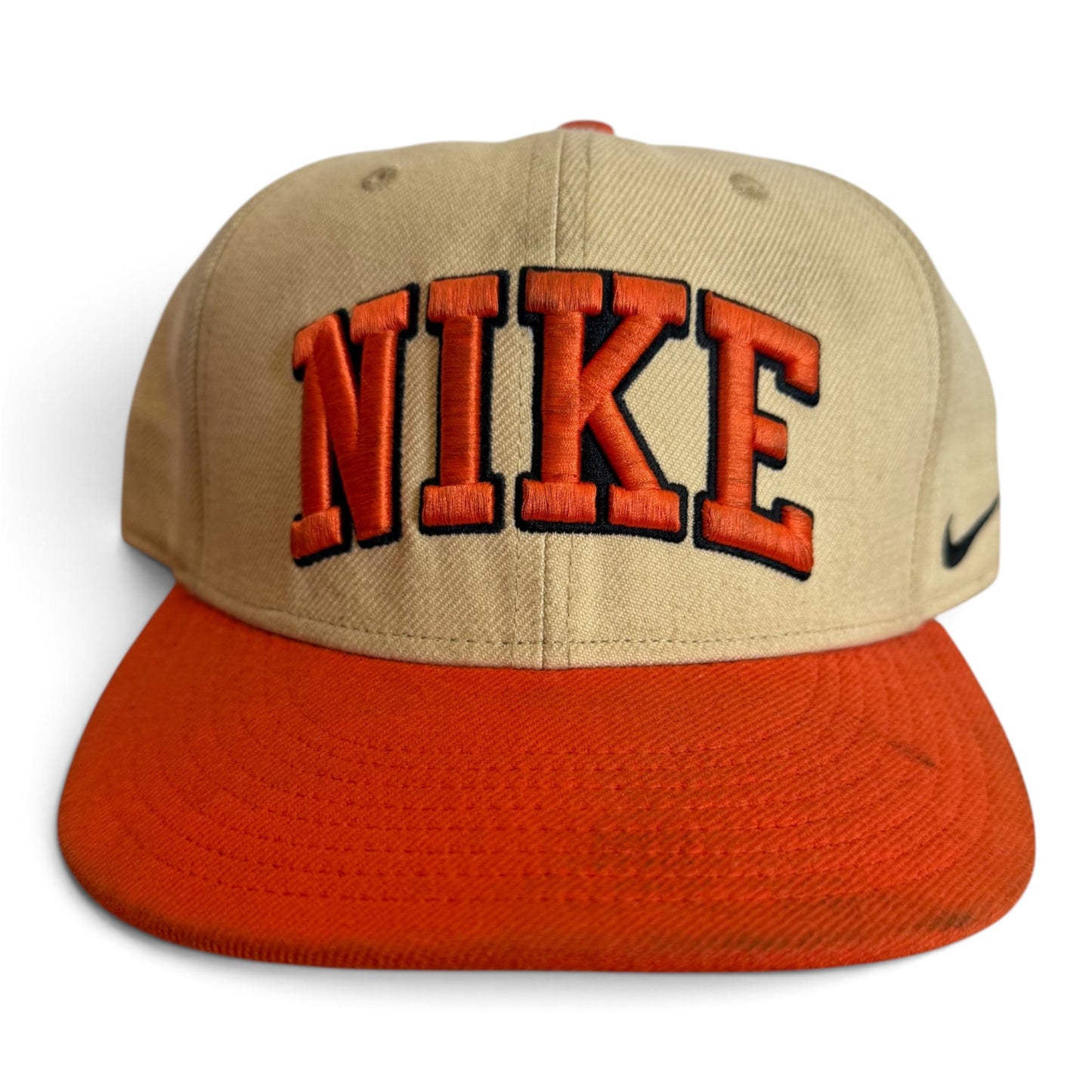 Nike Orange Two Tone Snapback Hat