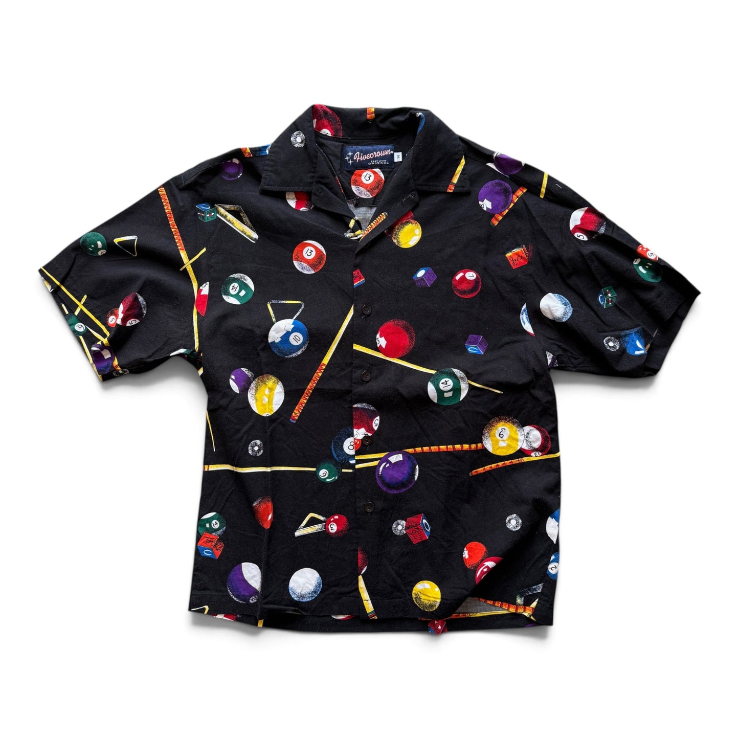 90's Billards Button Up Shirt