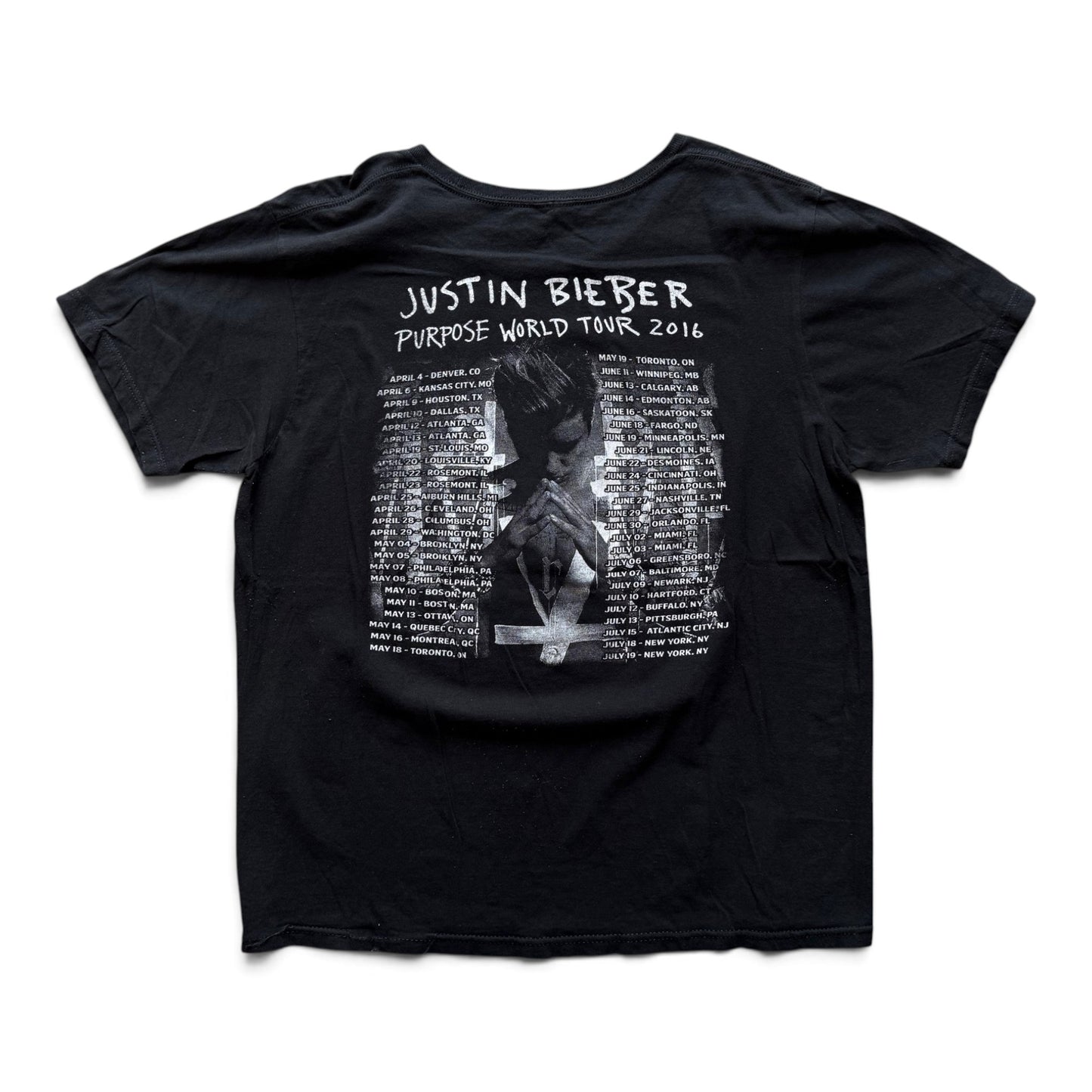Justin Bieber Purpose World Tour T-Shirt