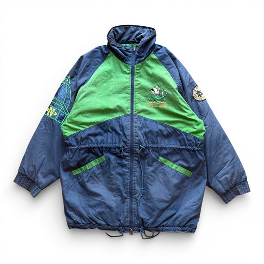 90's Notre Dame Pro Player Coat Jacket