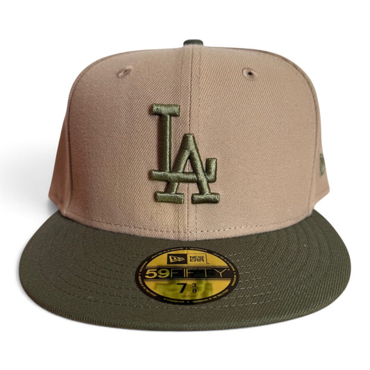 New Era Dodgers Two Tone Fitted Hat