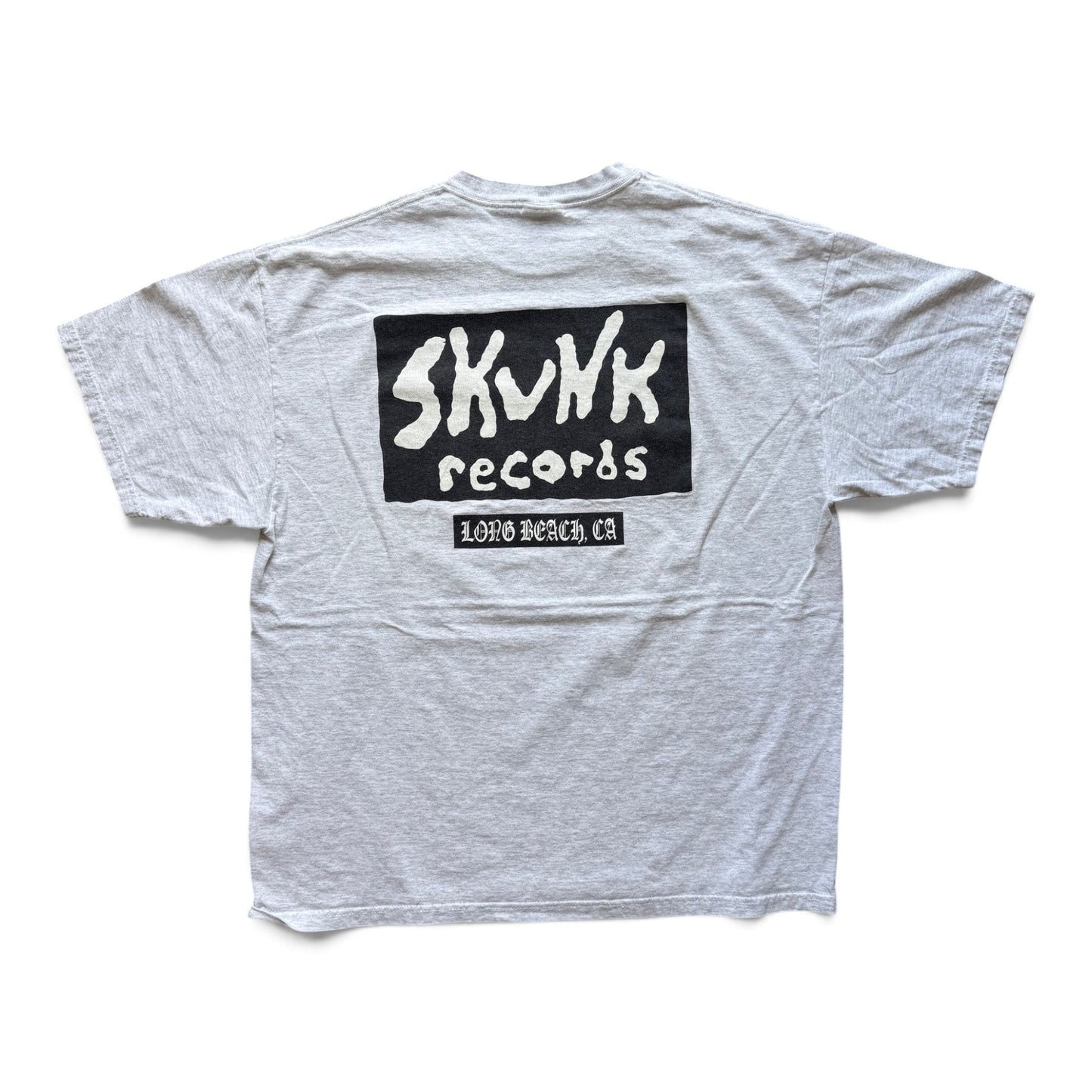 90's Sublime Lowrider Skunk Records T-Shirt Grey