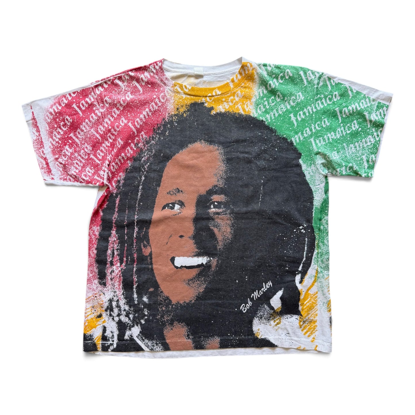 90's Bob Marley Total Print T-Shirt
