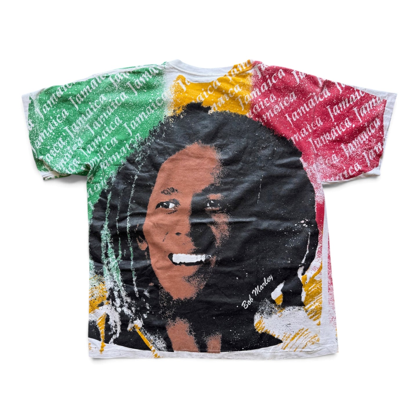 90's Bob Marley Total Print T-Shirt