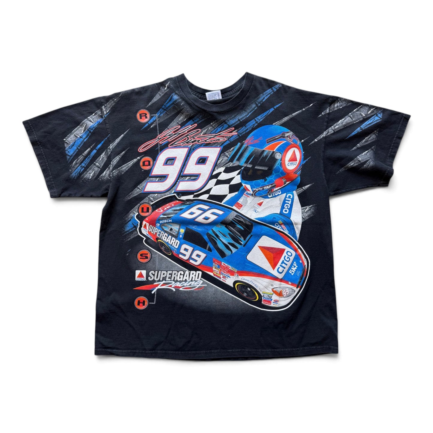 90s Jeff Burton NASCAR T-shirt