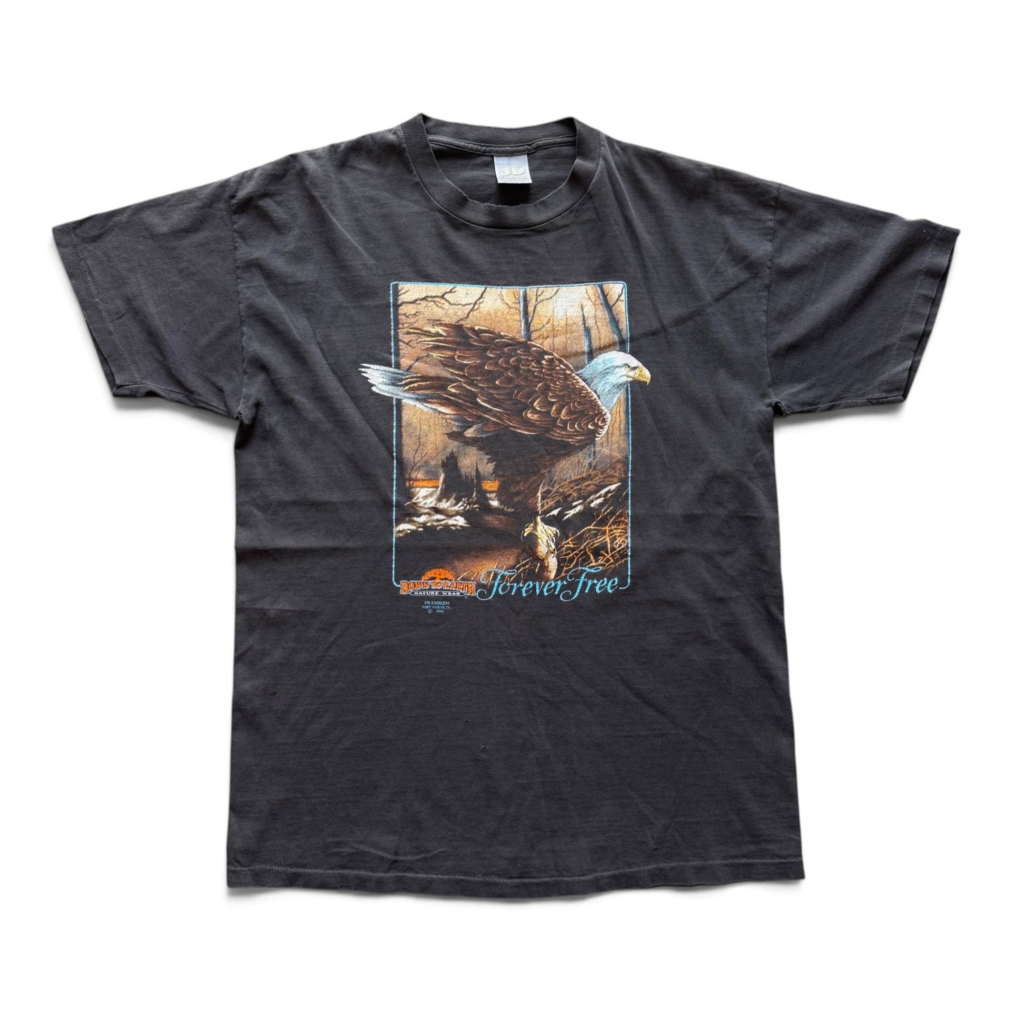 1991 “Forever Free” 3D Emblem T-shirt