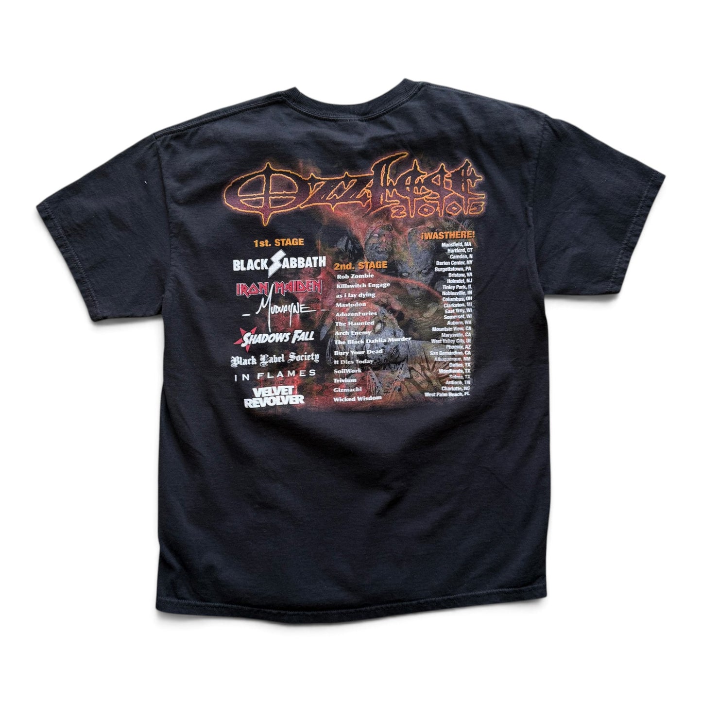 2005 OzzFest T-shirt