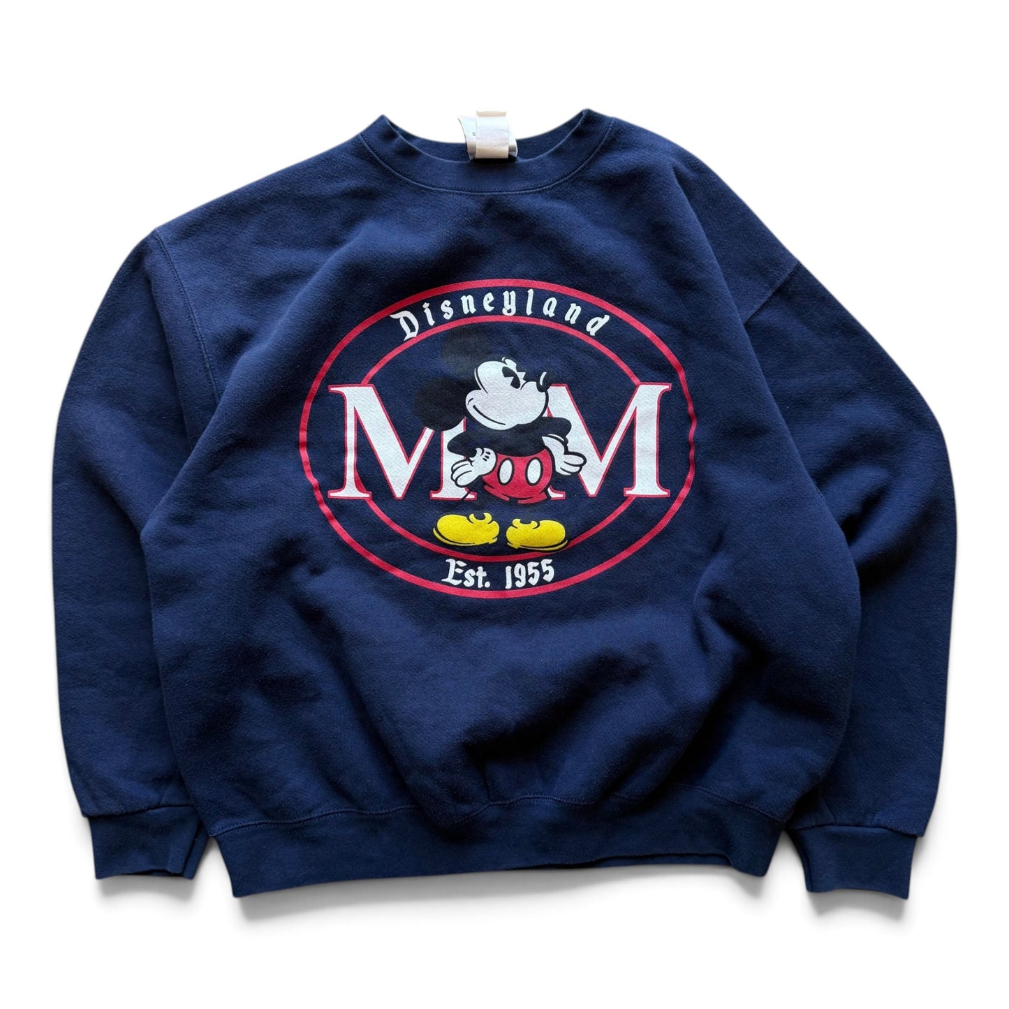 90's Disneyland Mickey Mouse Crewneck Navy