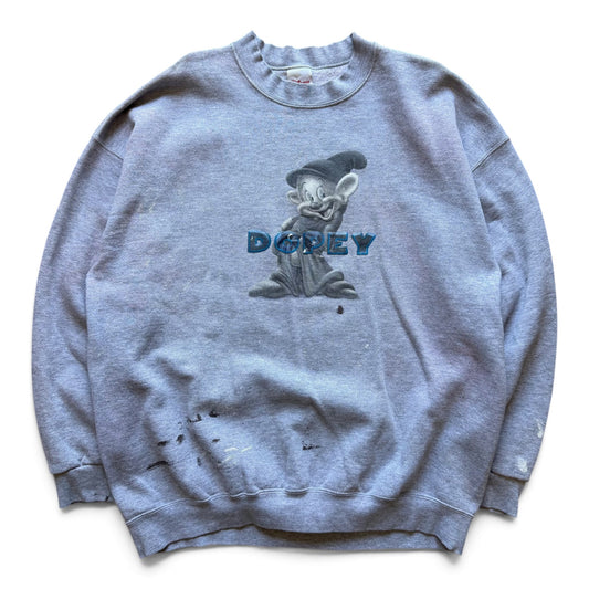 00's Disney Dopey Crewneck Grey