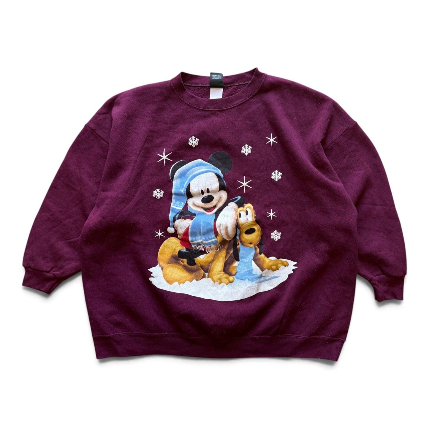 90's Disney Mickey & Pluto Crewneck