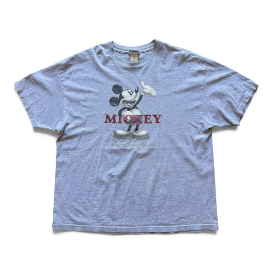 00s Disney Mickey Grey T-shirt