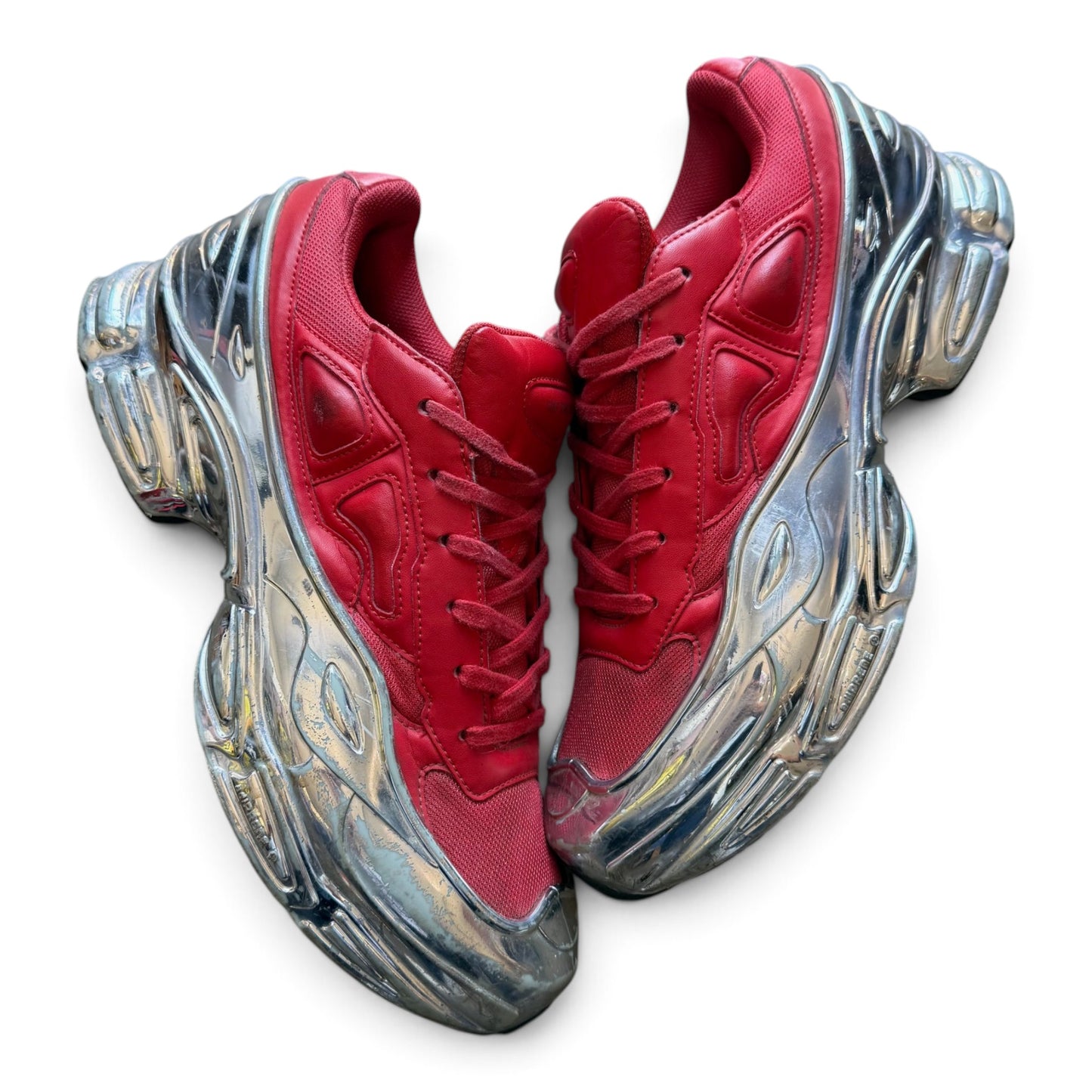 Raf Simons Adidas Ozweego Red Silver