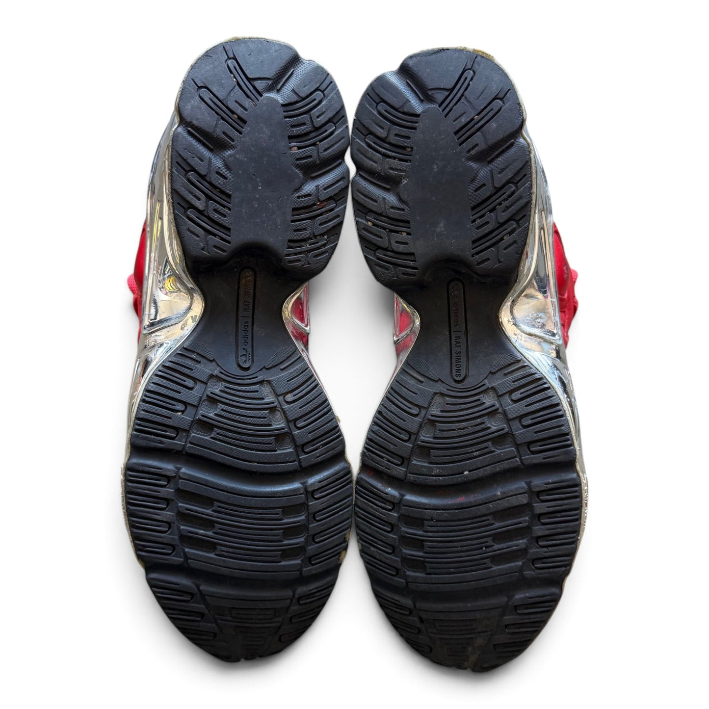 Raf Simons Adidas Ozweego Red Silver