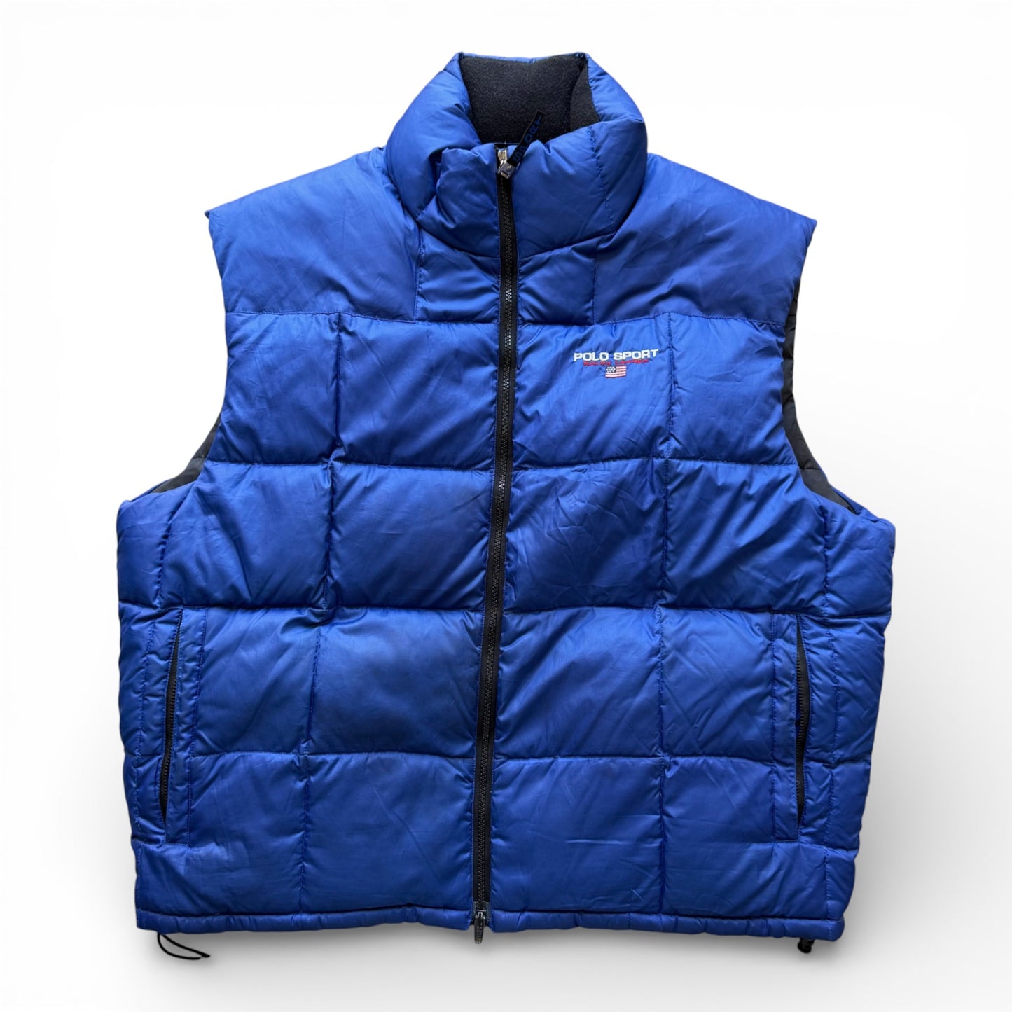 90's Polo Sport Vest Blue