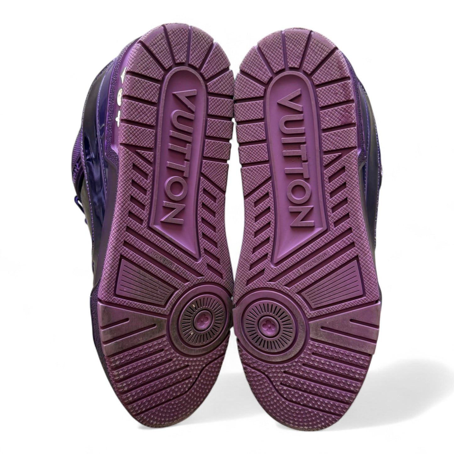 Louis Vuitton Metallic Purple LV Trainer