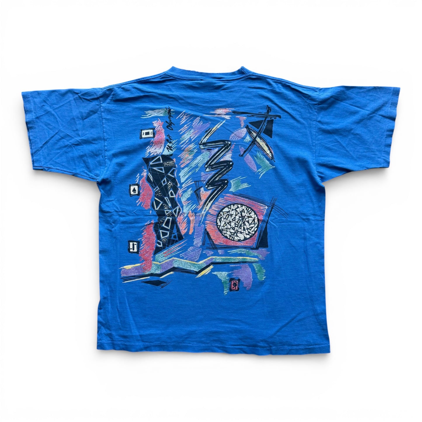 90's USA Olympics T-Shirt Blue