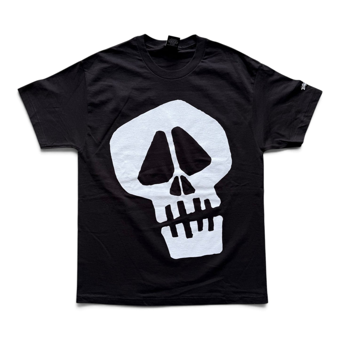 Stussy Skull Head T-Shirt Black