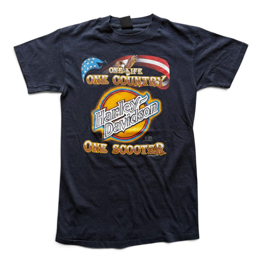 1985 Harley Davidson 3D Emblem T-Shirt