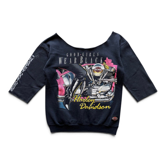 1989 Harley Davidson Chopped Crewneck