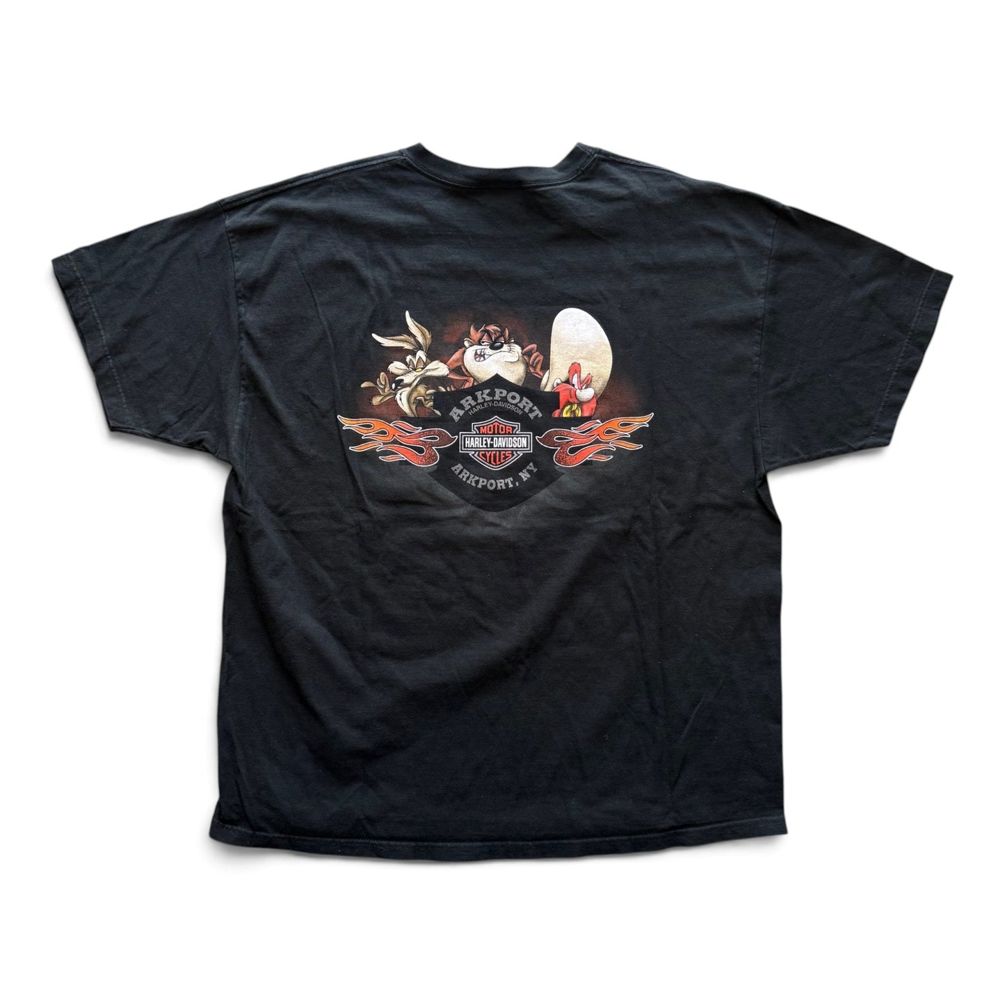 00's Harley Davidson Looney Tunes T-Shirt