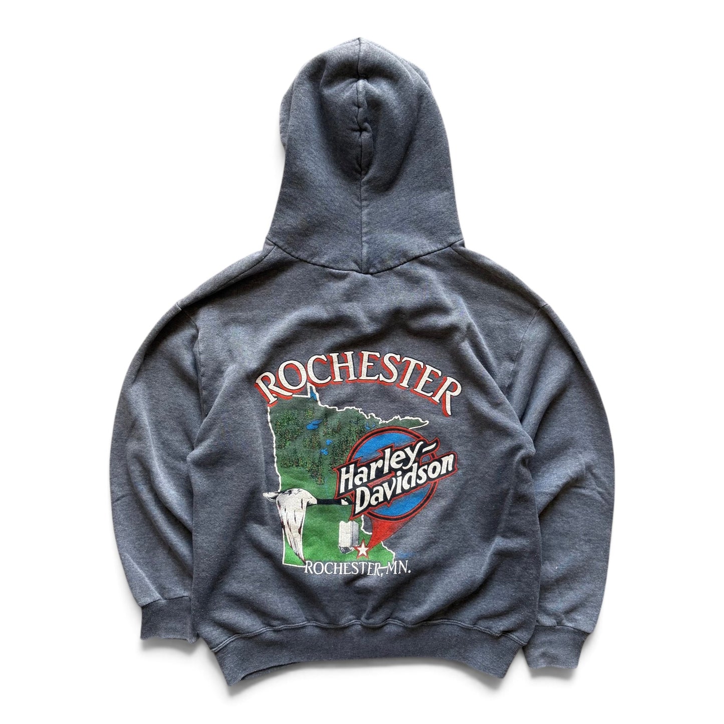 80s Harley-Davidson "American Pride" Rochester Hoodie
