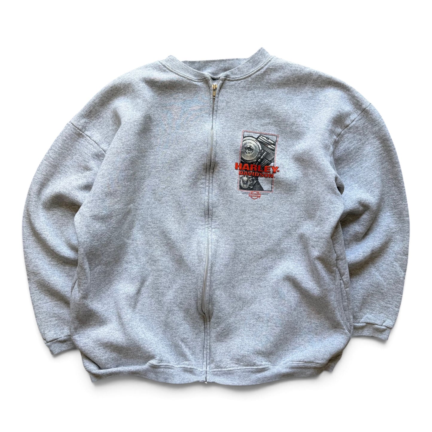 90s Harley-Davidson McMahon's Beaver Falls, PA Zip-Up