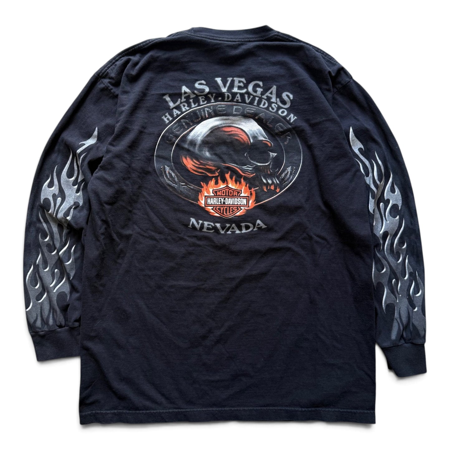 00s Harley Davidson Las Vegas, NV L/S T-shirt