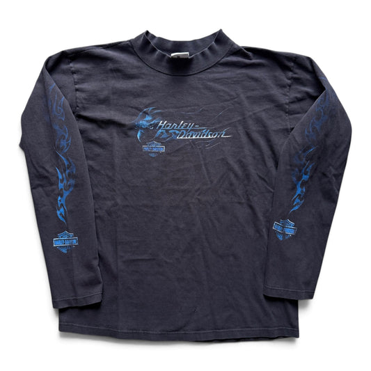 00s "Mother Road Harley-Davidson" L/S T-shirt