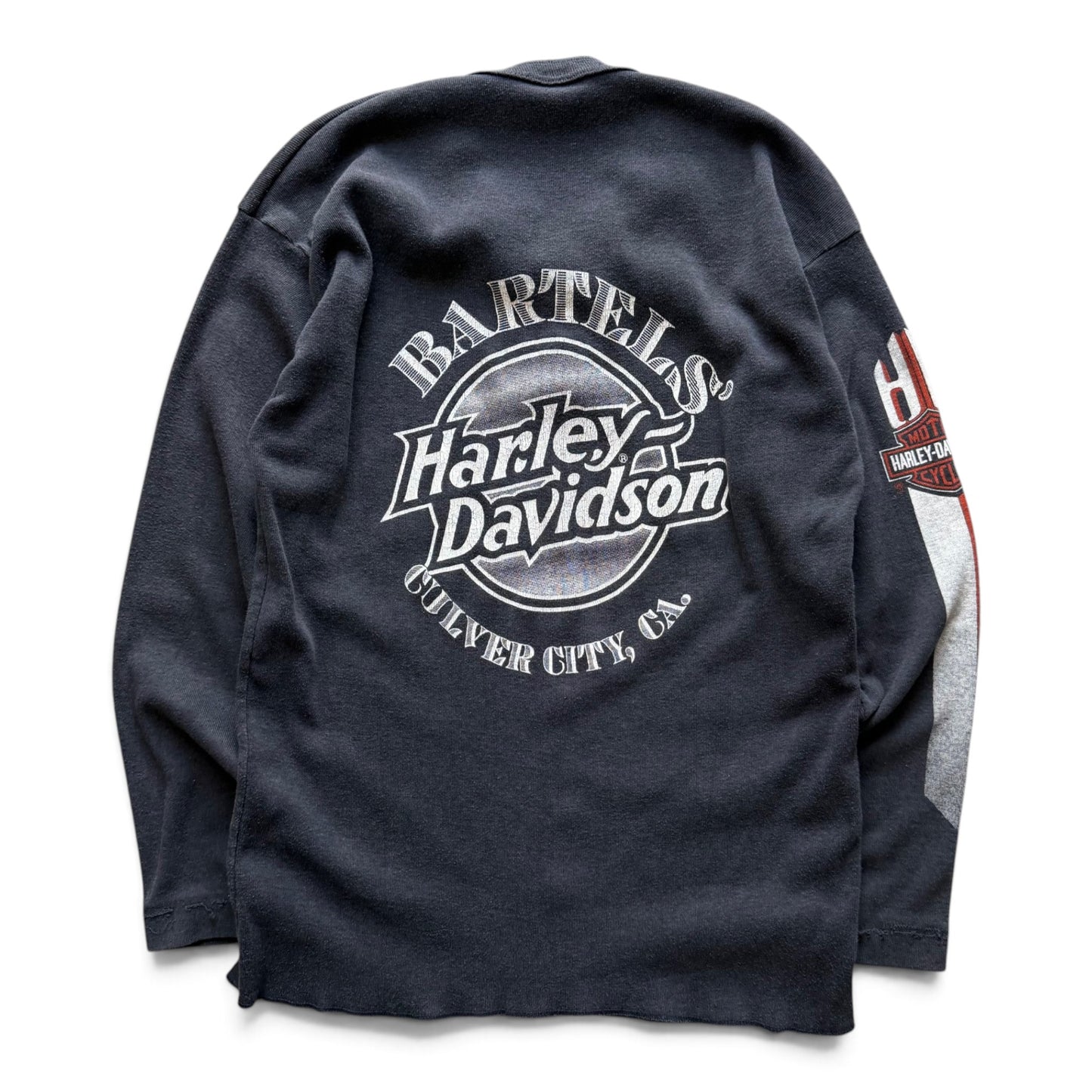 80s Harley Davidson "Bartels'" Culver City, CA L/S