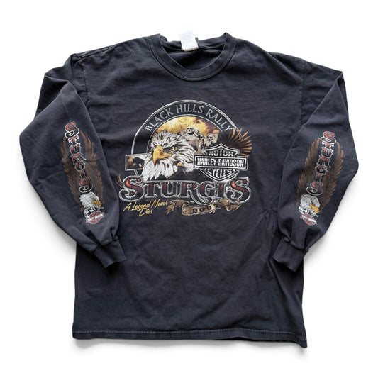 2007 Sturgis "Black Hills Rally" Harley Davidson L/S T-shirt