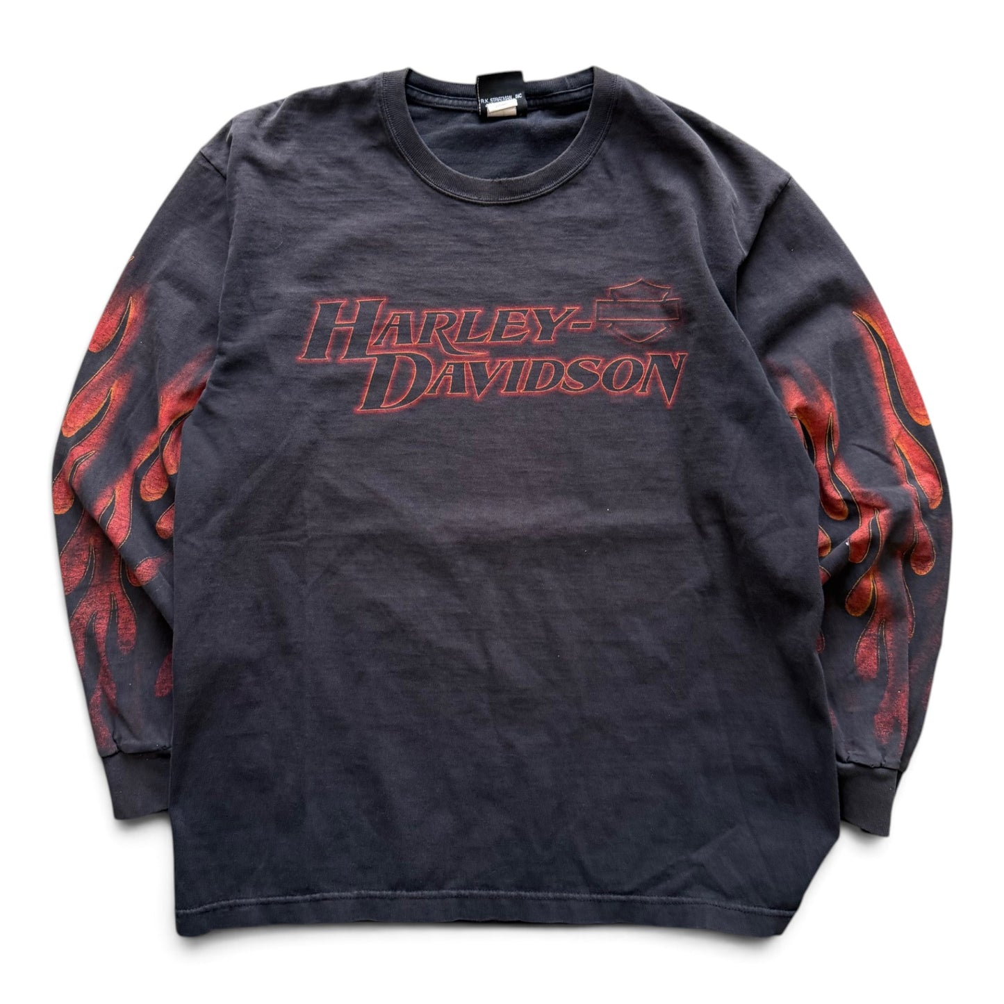 00s "American" Harley Davidson New York L/S T-shirt