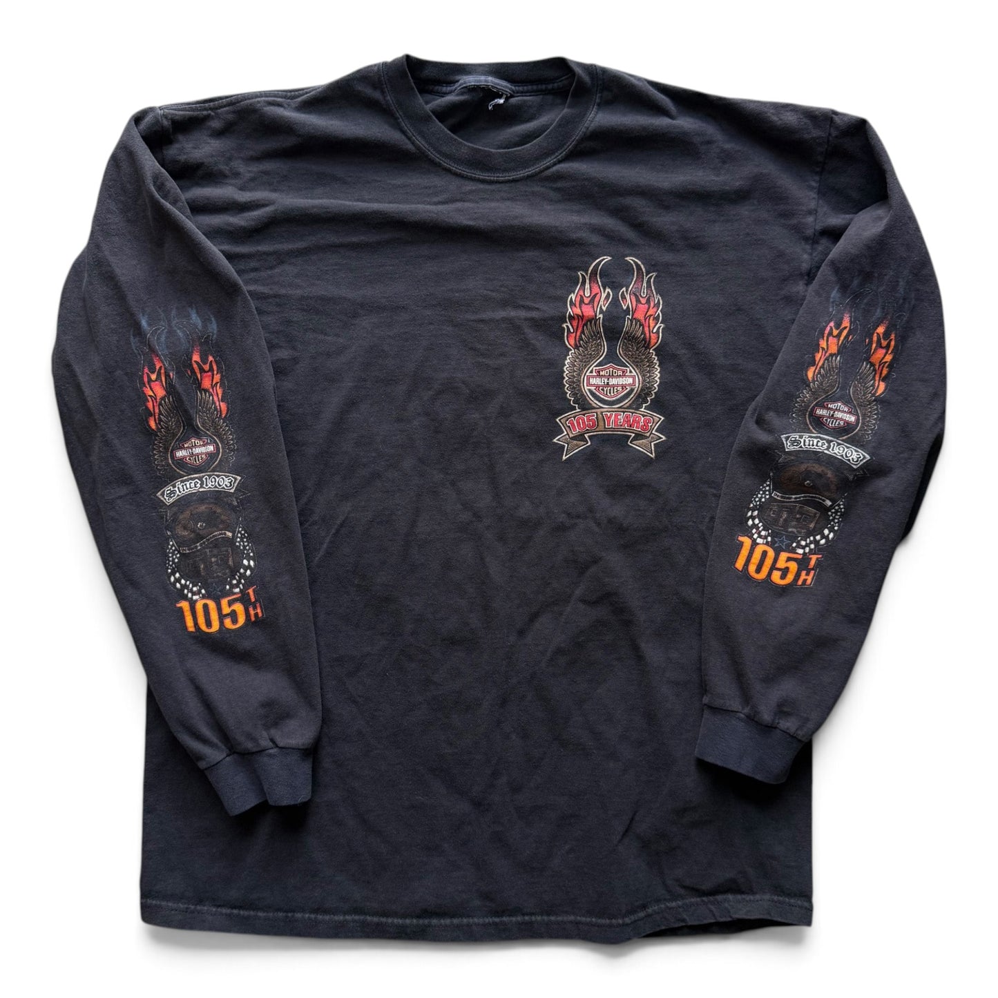 2006 Harley Davidson 105 Years L/S T-shirt