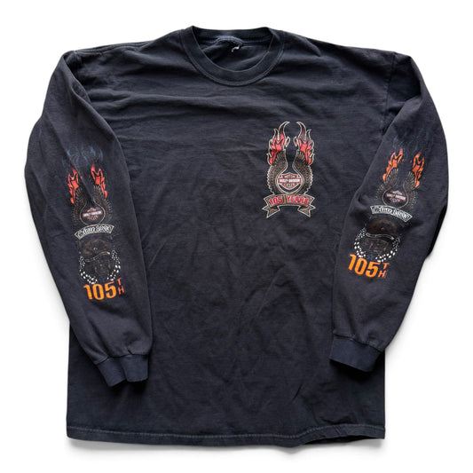 2006 Harley Davidson 105 Years L/S T-shirt