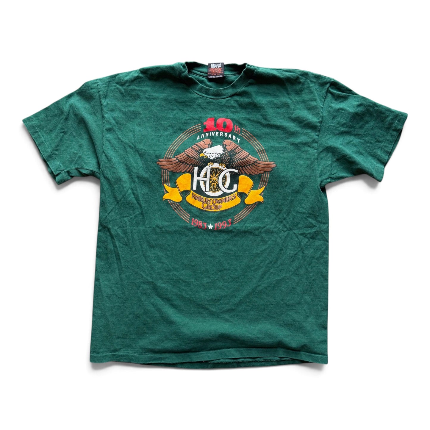1983–1993 Harley Davidson 10th Anniversary T-shirt